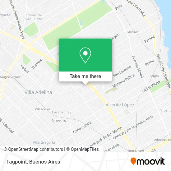 Tagpoint map