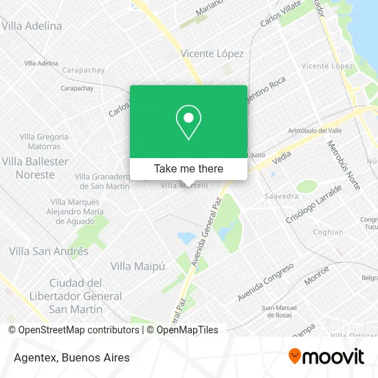 Agentex map