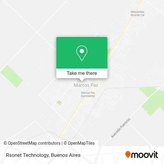 Rsonet Technology map