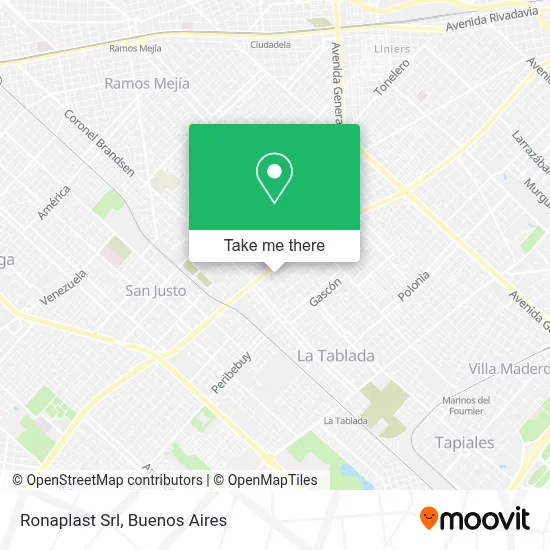 Ronaplast Srl map