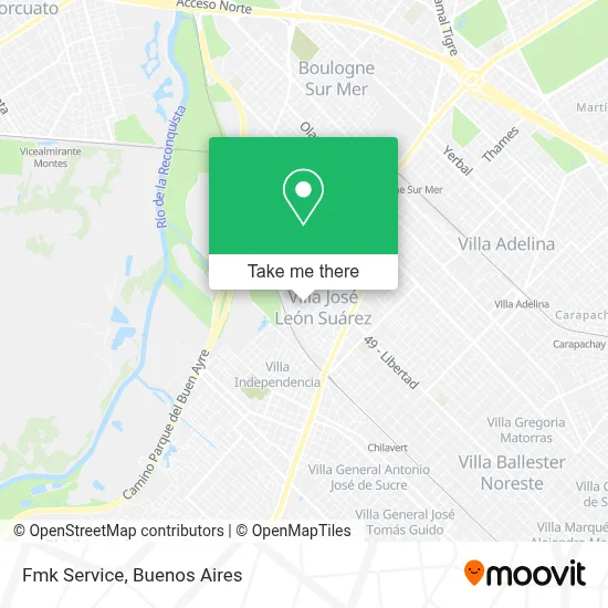 Fmk Service map