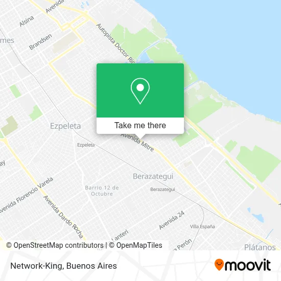 Network-King map