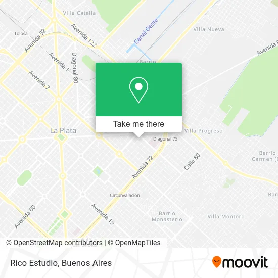 Rico Estudio map