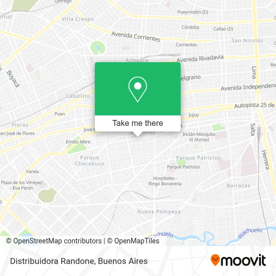 Distribuidora Randone map