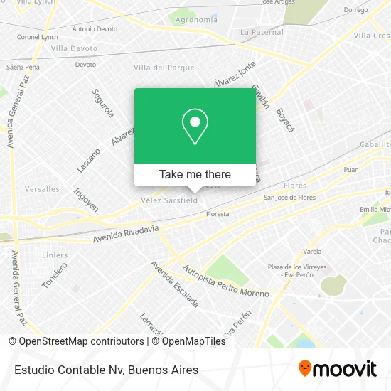 Estudio Contable Nv map