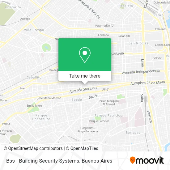 Bss - Building Security Systems map
