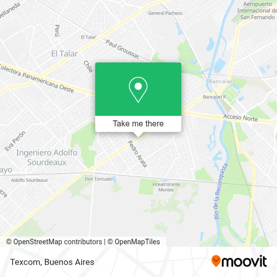 Texcom map