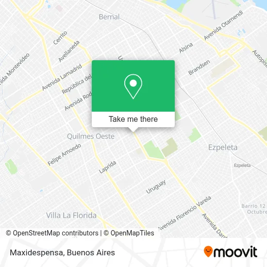 Maxidespensa map