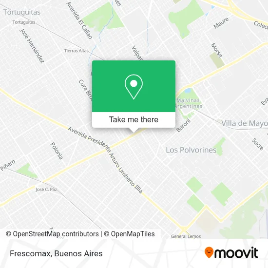 Frescomax map