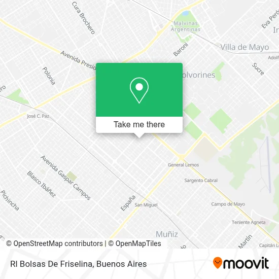 Rl Bolsas De Friselina map