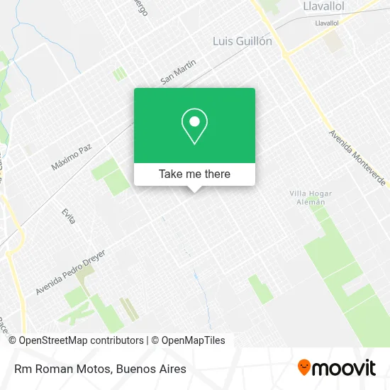 Rm Roman Motos map