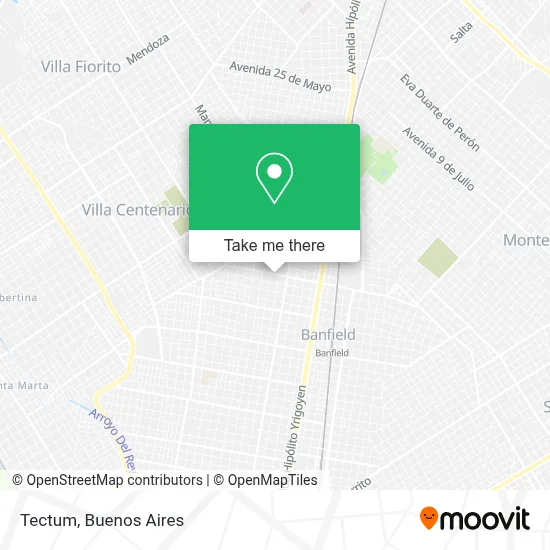 Tectum map