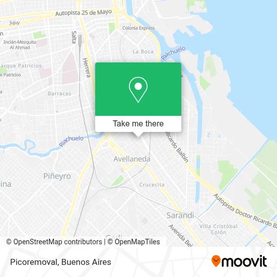 Picoremoval map