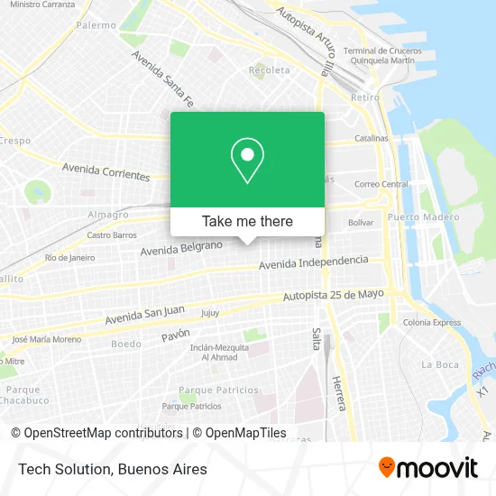 Tech Solution map