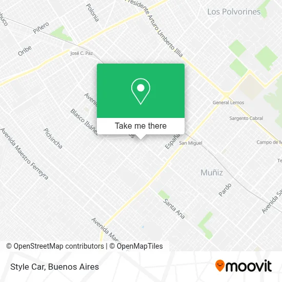 Style Car map