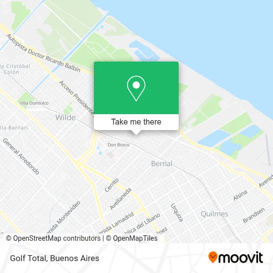 Golf Total map