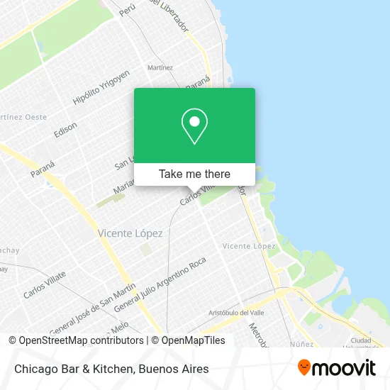 Chicago Bar & Kitchen map