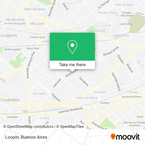 Loopin map