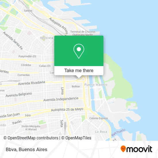 Bbva map