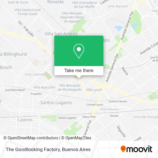 The Goodlooking Factory map