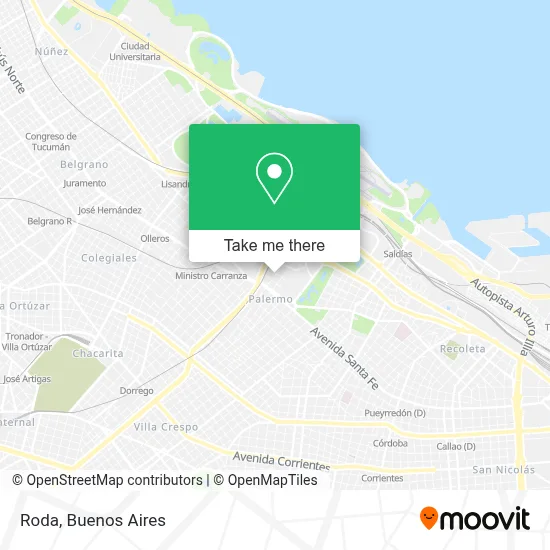 Roda map