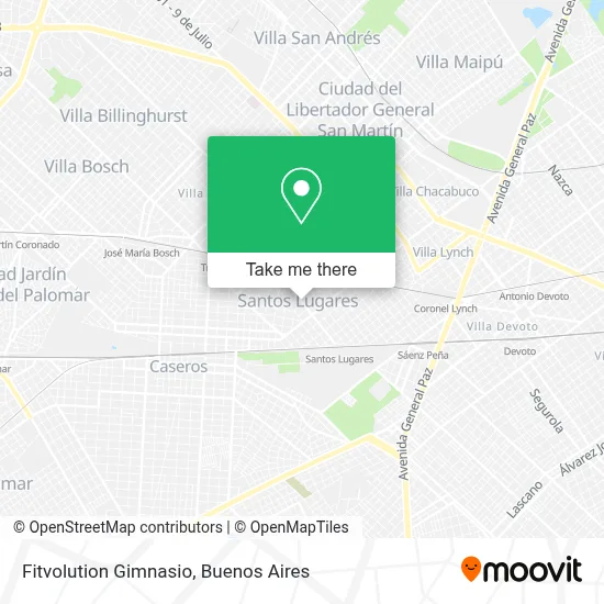 Fitvolution Gimnasio map