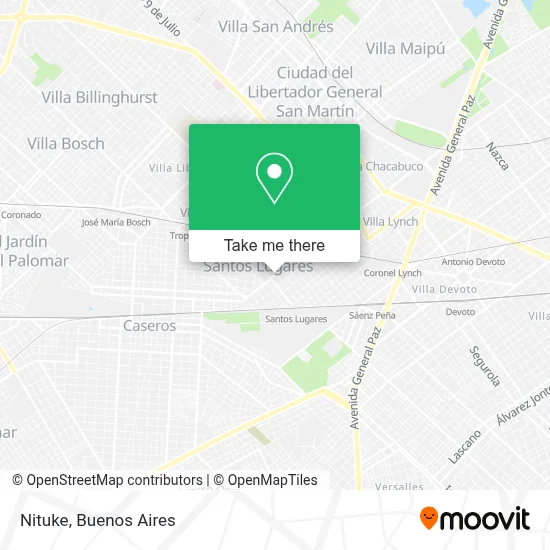 Nituke map