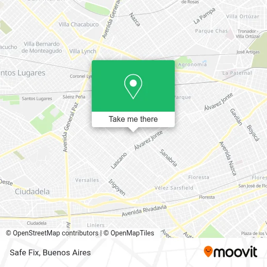 Safe Fix map