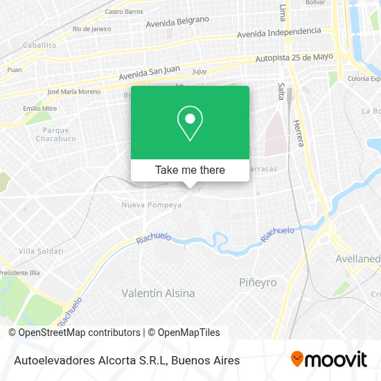 Autoelevadores Alcorta S.R.L map