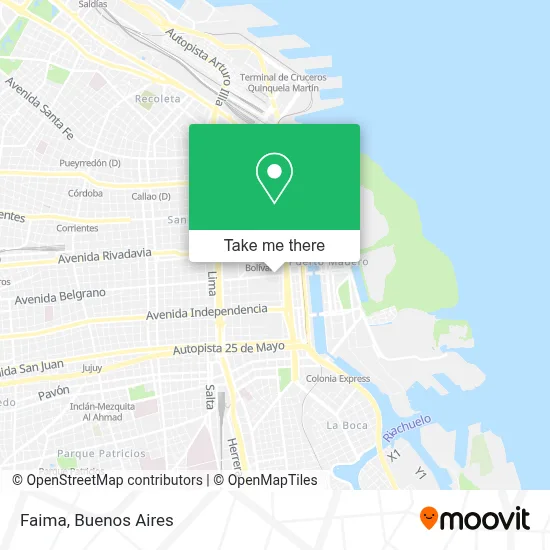 Faima map