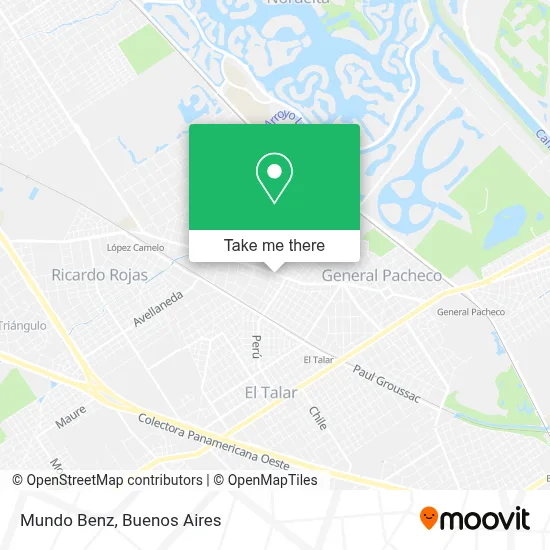 Mundo Benz map