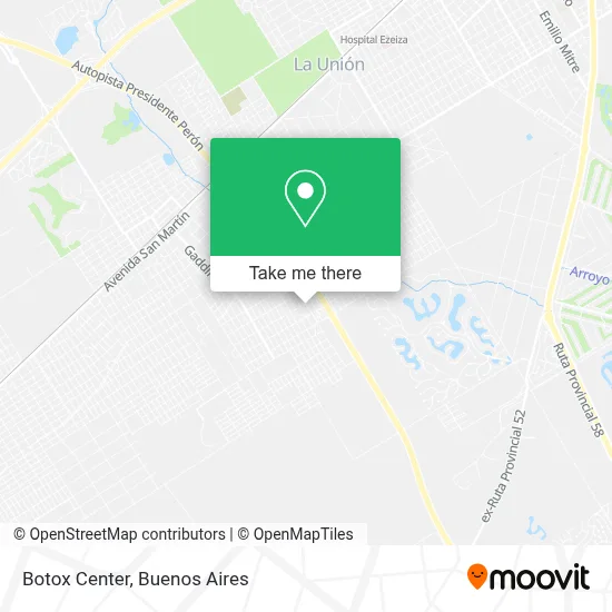 Botox Center map