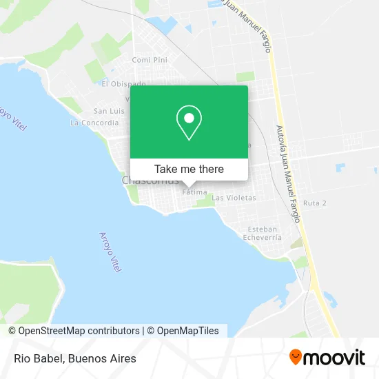 Rio Babel map
