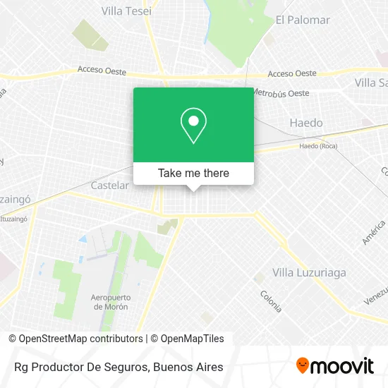 Rg Productor De Seguros map