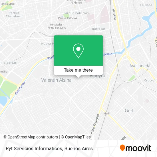 Ryt Servicios Informaticos map
