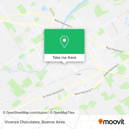 Vicenza Chocolates map
