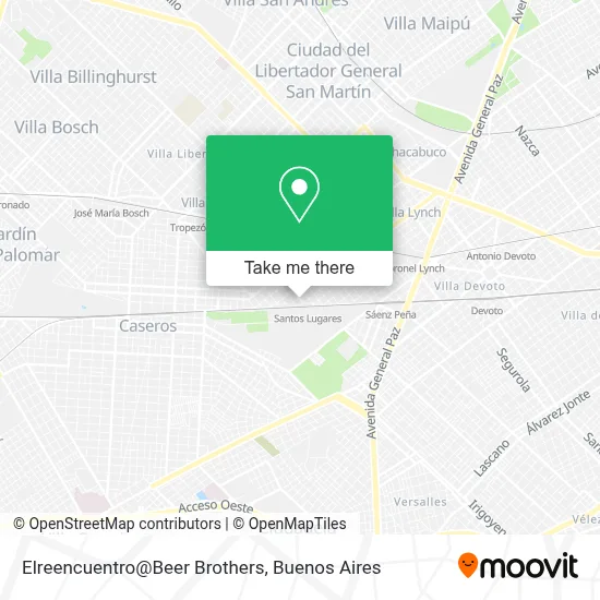 Elreencuentro@Beer Brothers map