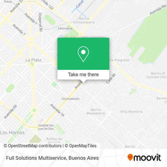 Full Solutions Multiservice map