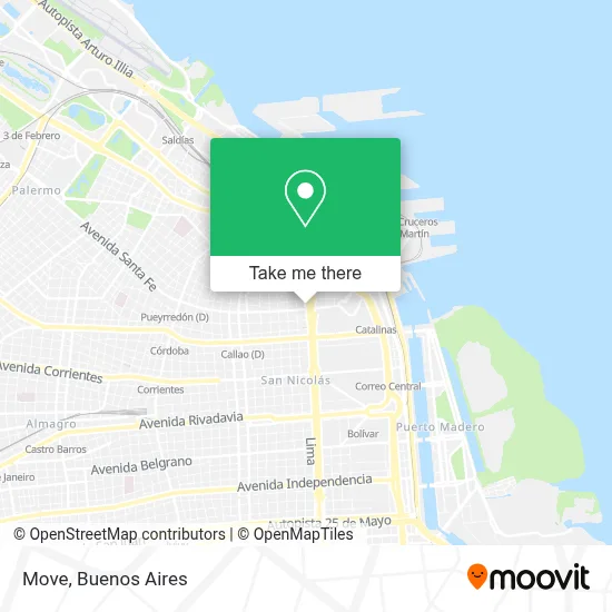 Move map
