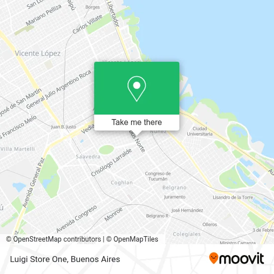 Luigi Store One map
