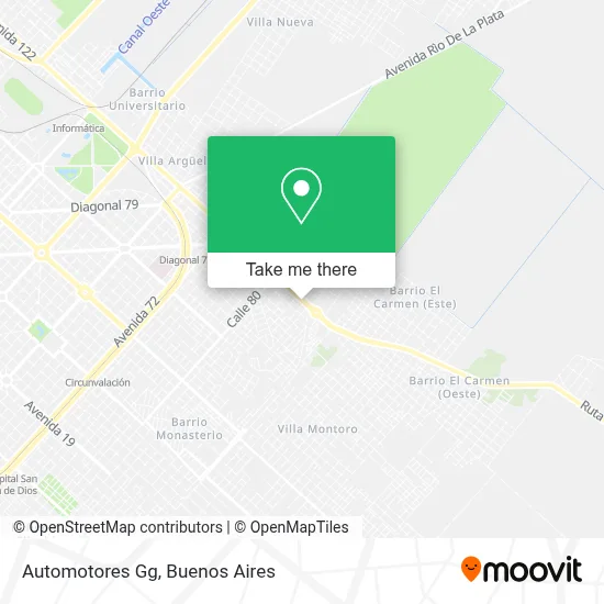 Automotores Gg map