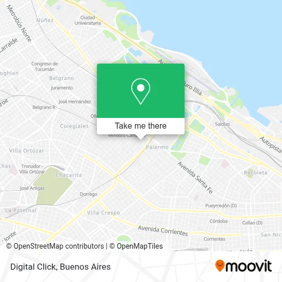 Digital Click map