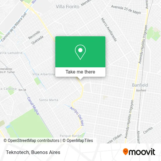 Teknotech map