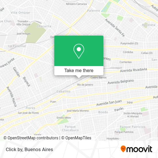 Click by map