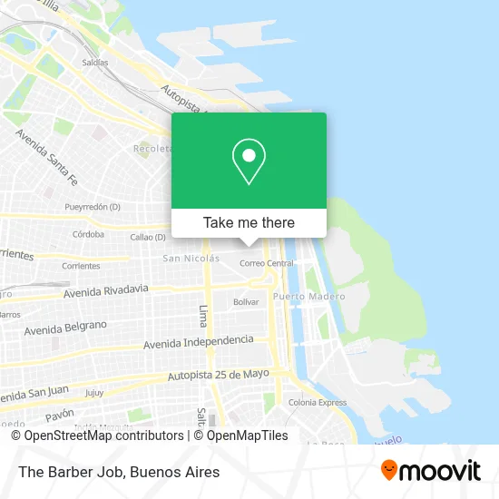 The Barber Job map