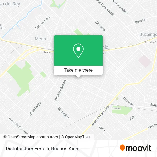Distribuidora Fratelli map