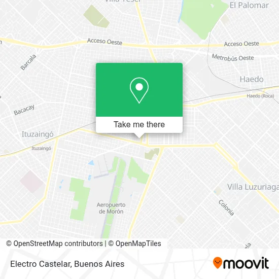 Electro Castelar map