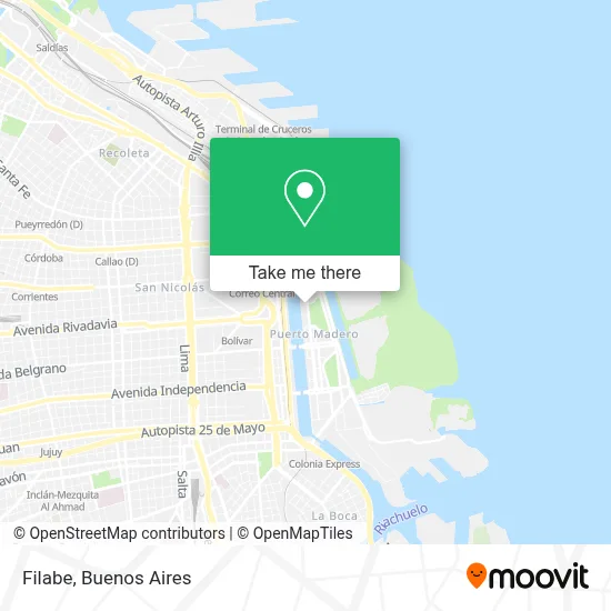 Filabe map