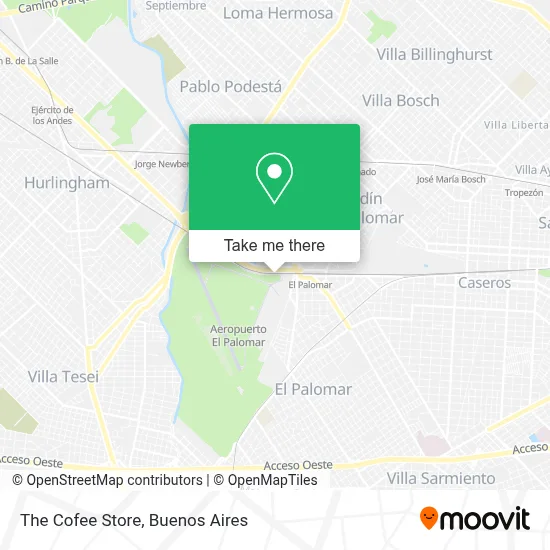 The Cofee Store map