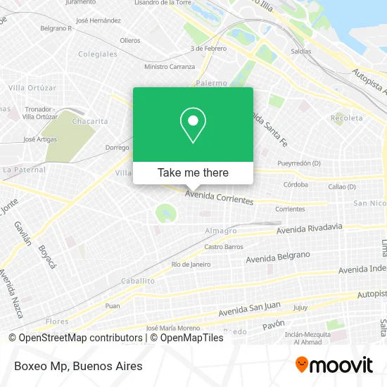 Boxeo Mp map